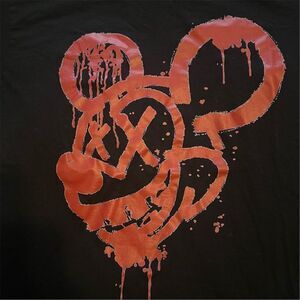 CSG T-Shirt Mens M Black Graphic Red Dripping Mouse Face Streetwear Tee